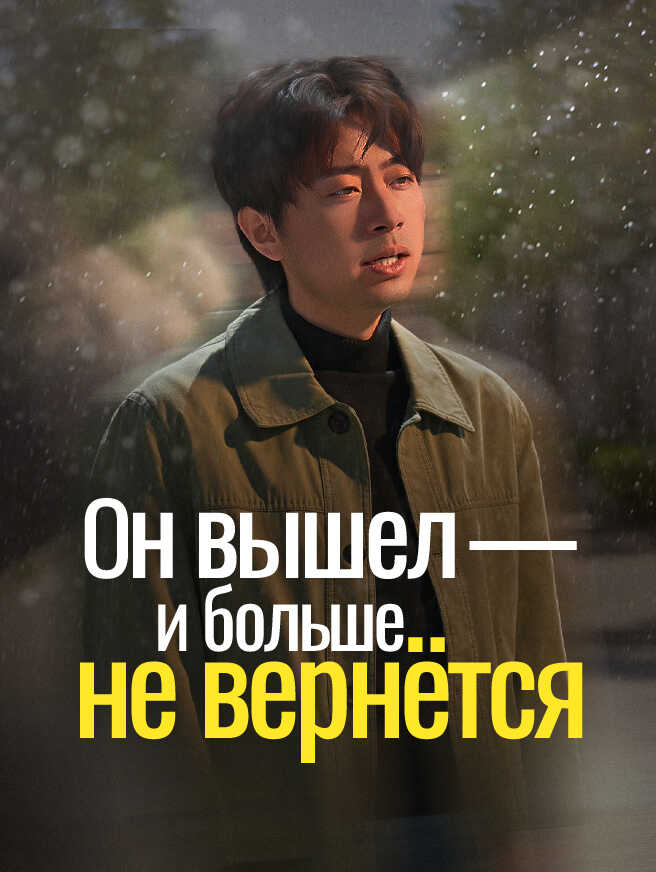 Он вышел — и больше не вернётся