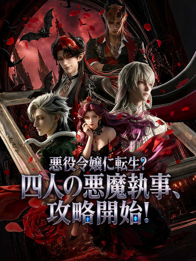 悪役令嬢に転生？四人の悪魔執事、攻略開始！
