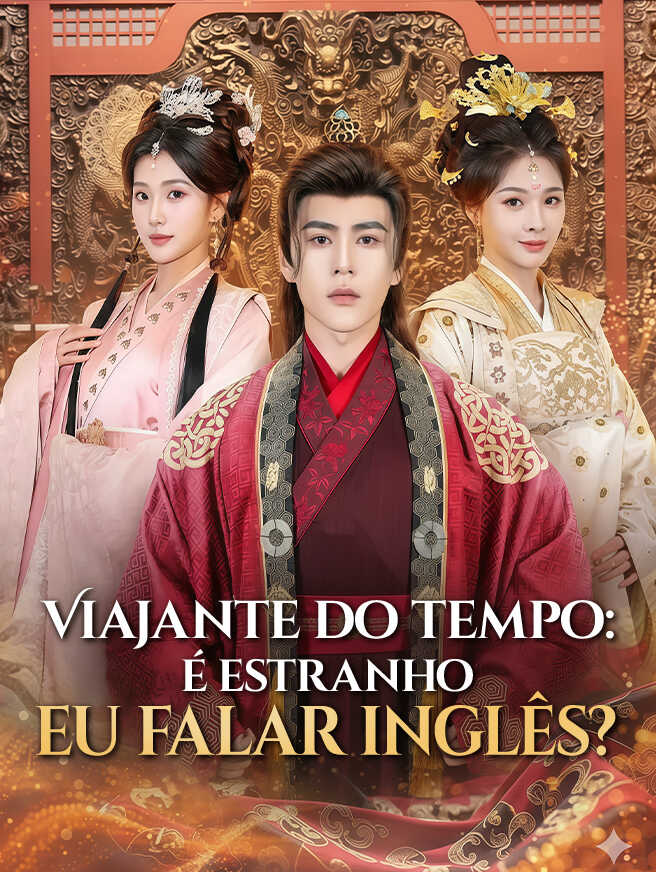 Viajante do tempo: é estranho eu falar inglês?