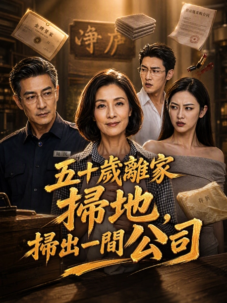 五十歲離家掃地，掃出一間公司