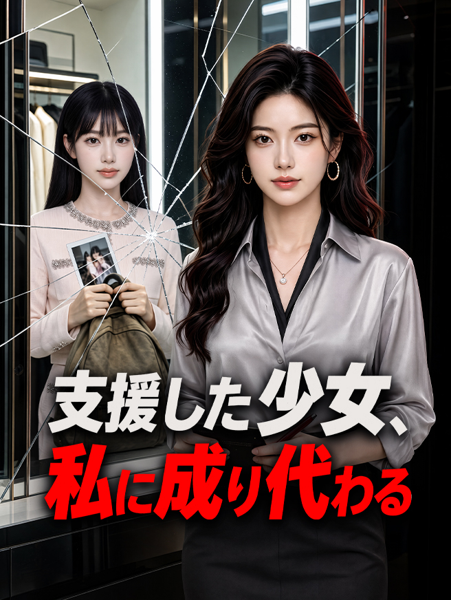 支援した少女、私に成り代わる